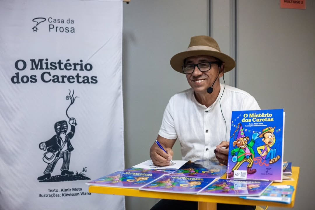 Lançamento do livro “O mistério dos caretas”